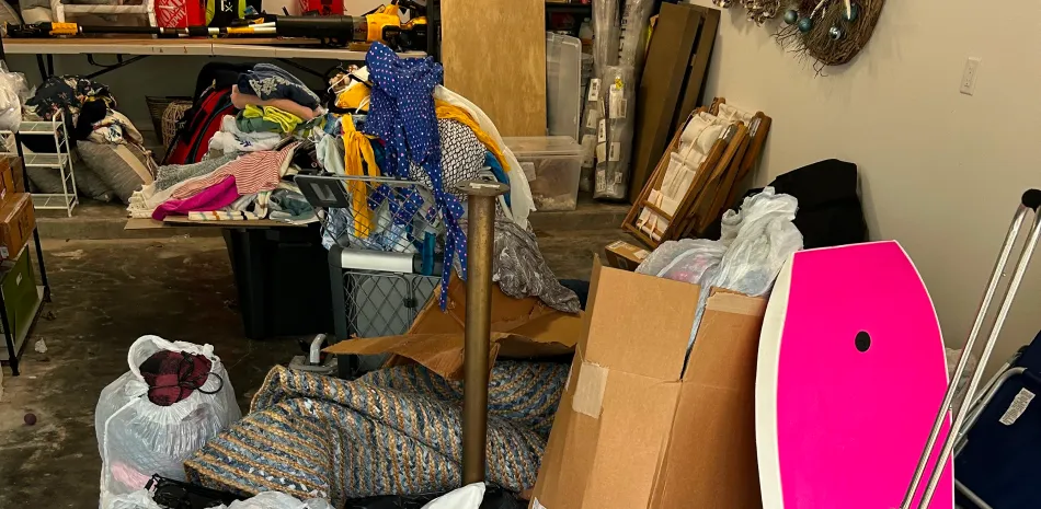 hoarder home cleanout